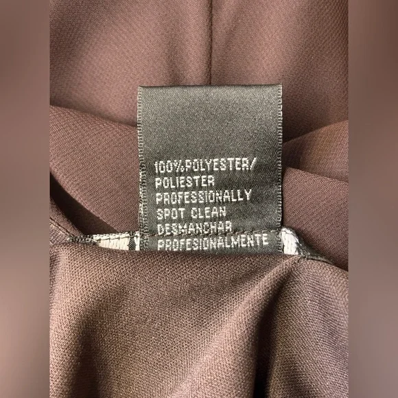 S.L.Fashion Vintage asymmetric drop waist beaded slip dress Size 16 - Picture 7 of 8